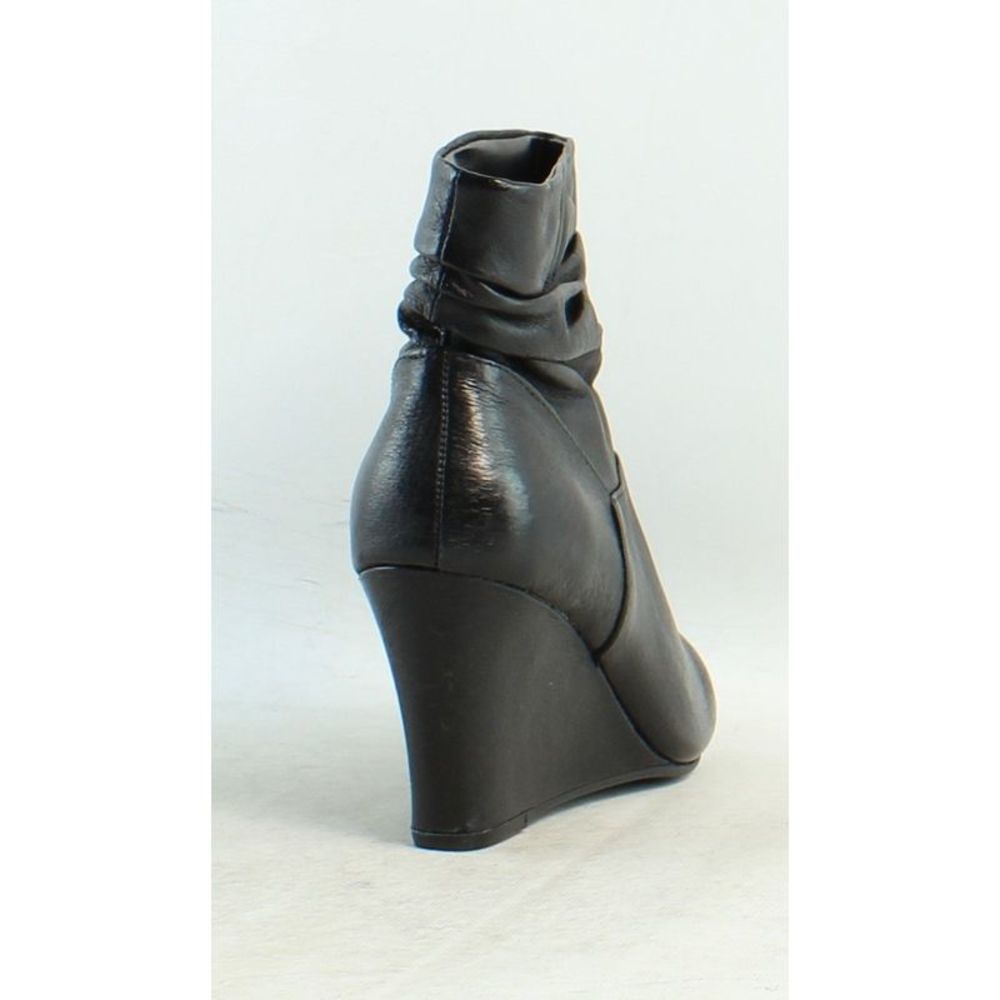 CL by Chinese Laundry Womens U Bet Black Leather Ankle Boots Size 5.5 Medium (B, - Picture 3 of 4